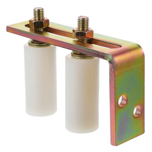CLISPEED Schiebetor Roller Guide mit Halterung Verstellbare Nylonlaufrolle für Schiebetore für Garten Garagentore und Schiebetüren Einfache Installation mit Umfassendem Zubehör und CLISPEED Schiebetor Roller Guide mit Halterung Verstellbare Nylonlaufrolle für Schiebetore für Garten Garagentore und Schiebetüren Einfache Installation mit Umfassendem Zubehör und von CLISPEED