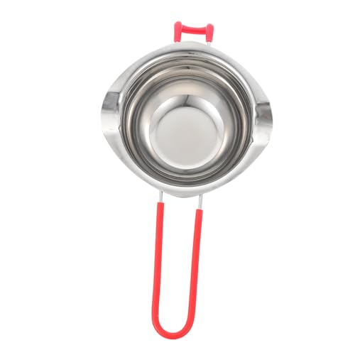 CLISPEED Schmelztopf mit Hitzebeständigem Griff Teilig Wasserbad Schmelzschale für Schokolade Butter Käse Backzubehör Küchenhelfer von CLISPEED