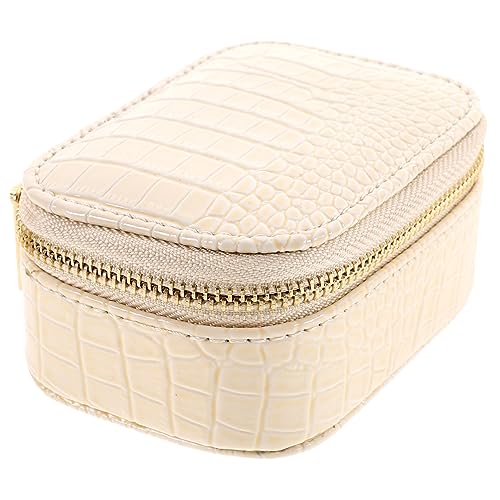 CLISPEED Schmuckkästchen Klein Tragbare Schmuckbox aus PU Leichter Reise Organizer für Ringe Ohrringe Armbänder Schmuckaufbewahrungsetui für Damen Unterwegs CLISPEED Schmuckkästchen Klein Tragbare Schmuckbox aus PU Leichter Reise Organizer für Ringe Ohrringe Armbänder Schmuckaufbewahrungsetui für Damen Unterwegs von CLISPEED