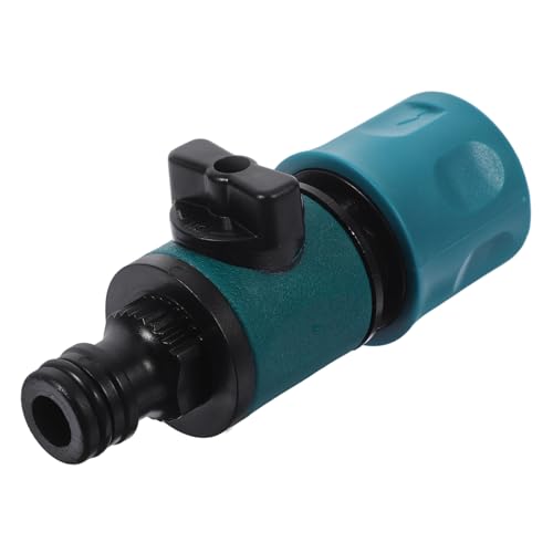 CLISPEED Schnellkupplung Gartenschlauch Anschluss mit Absperrhahn Widerstandsfähiger Verbinder für Wasserhahn Garten Einfacher Schnellverbinder für Effiziente Reinigung und Wartung im CLISPEED Schnellkupplung Gartenschlauch Anschluss mit Absperrhahn Widerstandsfähiger Verbinder für Wasserhahn Garten Einfacher Schnellverbinder für Effiziente Reinigung und Wartung im von CLISPEED
