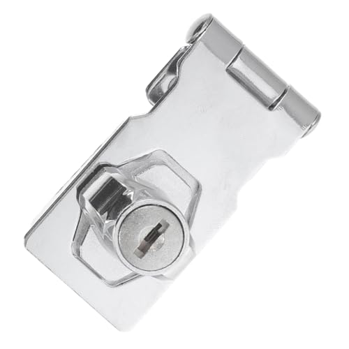 CLISPEED Schrankschloss aus Edelstahl mit Schlüssel Robustes Sicherheitsschloss für Aktenschränke Küchenschränke und Einsetzbar Langlebiges Haushalts countersicherheitsschloss von CLISPEED