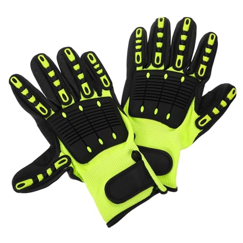 CLISPEED Schutz Schnittfeste Gartenhandschuhe Damen Herren Atmungsaktive Stoßdämpfende Isolierte Arbeitshandschuhe für Garten Bau Outdoor Rutschfest Robust Leichte Passform CLISPEED Schutz Schnittfeste Gartenhandschuhe Damen Herren Atmungsaktive Stoßdämpfende Isolierte Arbeitshandschuhe für Garten Bau Outdoor Rutschfest Robust Leichte Passform von CLISPEED