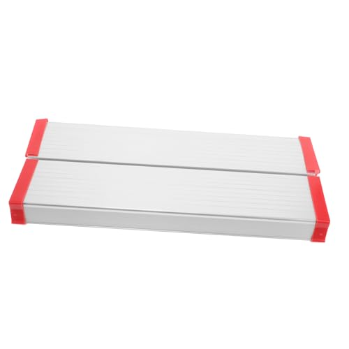 CLISPEED Schwerlast Aluminium Leiter Trittplattform Verdickte Rutschfeste Abdeckung für Klappleiter Leichtes Langlebiges Zubehör für Heimwerker Bau und Innendekoration CLISPEED Schwerlast Aluminium Leiter Trittplattform Verdickte Rutschfeste Abdeckung für Klappleiter Leichtes Langlebiges Zubehör für Heimwerker Bau und Innendekoration von CLISPEED