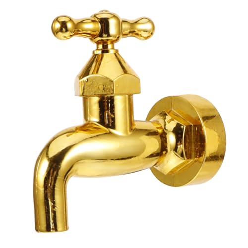 CLISPEED Schwimmender Außen Wasserhahn Fontäne Deko Wetterfester Unsichtbarer Gartenbrunnen Langlebiges Kunststoff Design Dekorativer DIY Springbrunnen für Garten Terrasse und Outdoor von CLISPEED