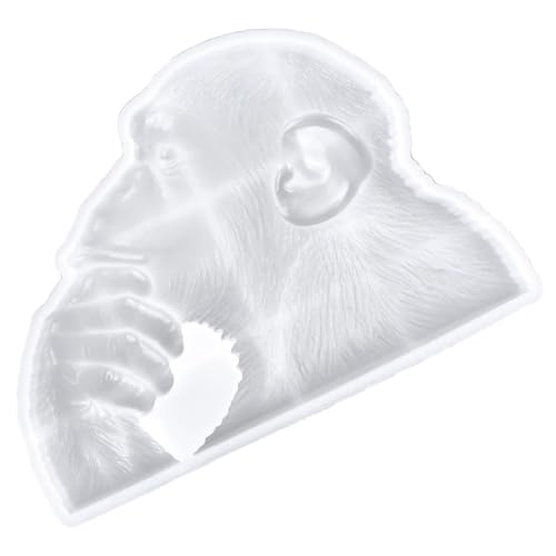 CLISPEED Silikon Gorilla Form Epoxidharz Gießform für DIY Basteln Flexible Langlebige Silikonform für Harz Kunst Schmuckherstellung Einzigartiges Affen Design für Kreative Dekorationen CLISPEED Silikon Gorilla Form Epoxidharz Gießform für DIY Basteln Flexible Langlebige Silikonform für Harz Kunst Schmuckherstellung Einzigartiges Affen Design für Kreative Dekorationen von CLISPEED