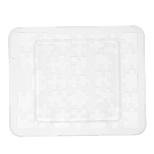 CLISPEED Silikon Puzzleform DIY Silikonform für Kristall Harz Gießen Geometrische Puzzle Silikonform zum Basteln und Dekorieren Wiederverwendbar Flexibel und Leicht zu Reinigen von CLISPEED