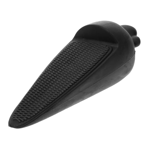 CLISPEED Silikon Türkeil Stopper Fischform Rutschfest Türstopper Werkzeug Haushalt Türschutz Schwarz Langlebig Praktisch CLISPEED Silikon Türkeil Stopper Fischform Rutschfest Türstopper Werkzeug Haushalt Türschutz Schwarz Langlebig Praktisch von CLISPEED