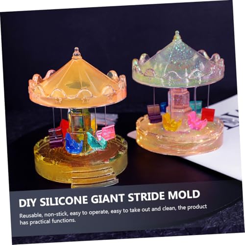 CLISPEED Silikonform DIY Non stick Epoxidharz Gießform für Drehflieger Deko Basteln Flexibel Reißfest Lebensmittelecht für Kreative Handwerksprojekte von CLISPEED