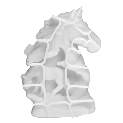 CLISPEED Silikonform Pferd Gießform für DIY Basteln Tischdekoration Wiederverwendbar Flexibel Geruchsneutral für Harz Resin Kunsthandwerk von CLISPEED