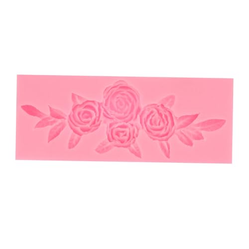 CLISPEED Silikonform Rosenblüte Flexibel Langlebig für Epoxidharz Gießen DIY Handwerk Gießform Geeignet für Resin Schmuckherstellung und Kreative Bastelprojekte von CLISPEED