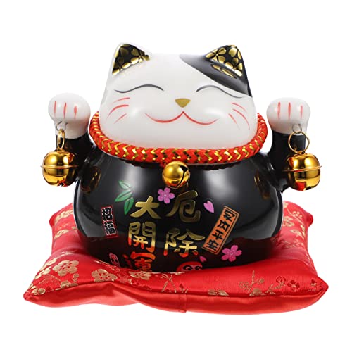 CLISPEED Welpe Glücksmünze Spardose Porzellan Japanische Glückskatze Winkekatze Keramik Spardose Maneki Neko Porzellan Kinder Sparbüchse Piggy Money Bank Katze Feng Shui Japan Spardose von CLISPEED