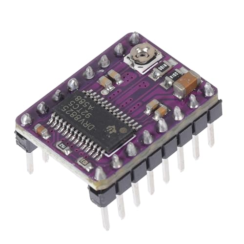 CLISPEED Stepper Motor Driver Modul mit Integriertem Kühlkörper Präzise Steuerung Hitzebeständig und Langlebig Kompatibel für Drucker Reprap Ramps Leistungsstarker Motor Treiber CLISPEED Stepper Motor Driver Modul mit Integriertem Kühlkörper Präzise Steuerung Hitzebeständig und Langlebig Kompatibel für Drucker Reprap Ramps Leistungsstarker Motor Treiber von CLISPEED