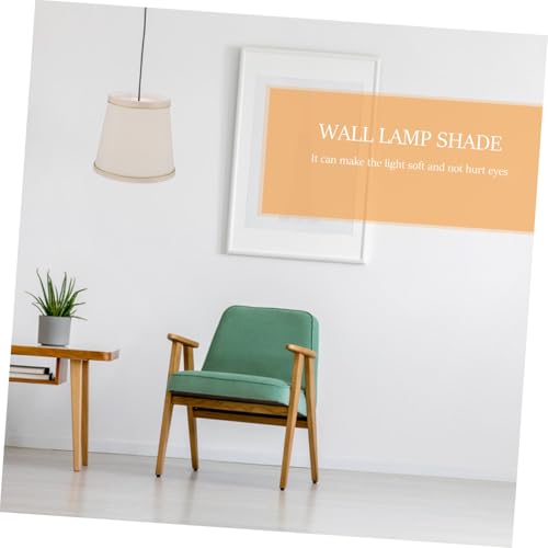 CLISPEED Stoff Lampenschirm für Stehlampe und Tischlampe Langlebiger Haushalts Lampenbezug Ersatz für Beschädigte Lampenschirme Warmes Licht Geeignet für Deckenlampen von CLISPEED