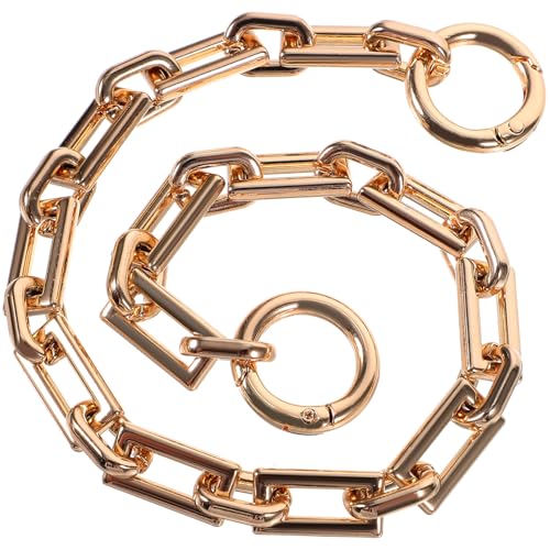 CLISPEED Taschenverlängerungskette Gold Schultergurt Ersatz Verlängerung für Umhängetasche Handtasche Stilvolle Schmuckoptik Praktisch Leicht Tragbar CLISPEED Taschenverlängerungskette Gold Schultergurt Ersatz Verlängerung für Umhängetasche Handtasche Stilvolle Schmuckoptik Praktisch Leicht Tragbar von CLISPEED