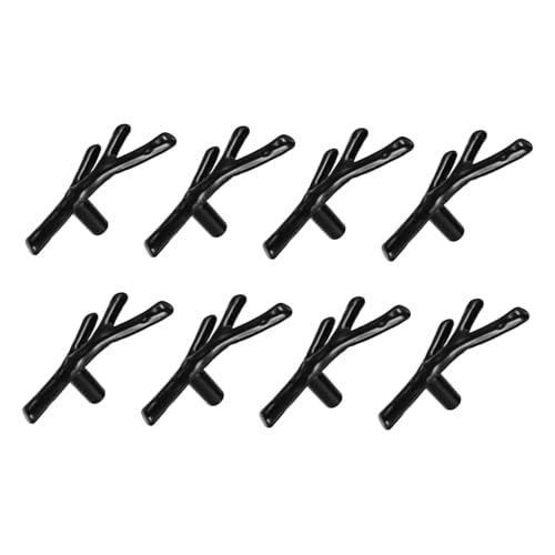 CLISPEED Teiliges Schrankgriffe aus Langlebiger Zinklegierung Europäischer Stil Schwarzer Baumzweig Design Einfache Montage Passend für Küchenschränke CLISPEED Teiliges Schrankgriffe aus Langlebiger Zinklegierung Europäischer Stil Schwarzer Baumzweig Design Einfache Montage Passend für Küchenschränke von CLISPEED
