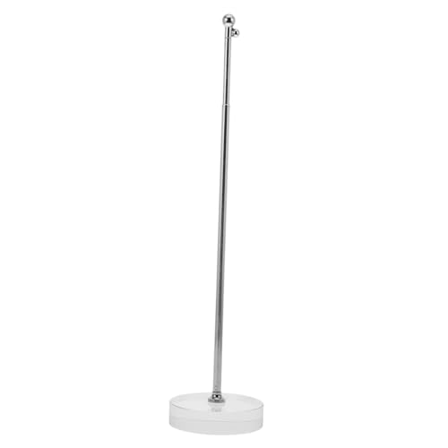 CLISPEED Teleskopischer Kleiner Fahnenständer Metall mit Stabilem Sockel Tragbarer für Schreibtisch Verstellbarer Fahnenmast Dekorativer Tischflaggenständer für Büro und Zuhause CLISPEED Teleskopischer Kleiner Fahnenständer Metall mit Stabilem Sockel Tragbarer für Schreibtisch Verstellbarer Fahnenmast Dekorativer Tischflaggenständer für Büro und Zuhause von CLISPEED