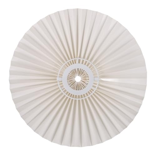 CLISPEED Tischlampenschirm aus Faltenstoff Dekorativer Lampenschirm Sonnenschirmform Geeignet für Stehlampe Tischlampe und Wandleuchte Vielseitig Einsetzbar für Zuhause Hotel Schlafzimmer von CLISPEED