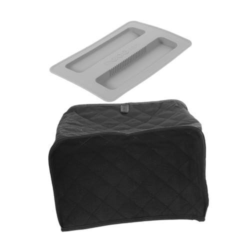 CLISPEED Toaster abdeckhaube aus Silikon Staub Hitzebeständig Glatte Oberfläche Rundum Schutz für Frühstücksmaschine Universalgröße Praktische Küchenhelfer von CLISPEED