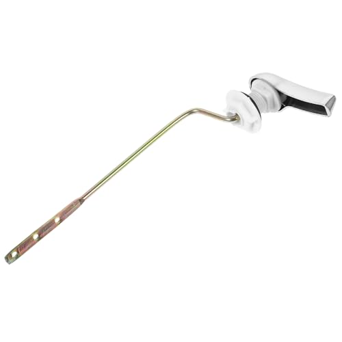 CLISPEED Toiletten spülhebel aus Robustem Eisen mit Hochglänzender Elektroplattierung Seitlich Montierbarer Ersatzgriff für Klassische Wc spülkästen Langlebiges und Hochwertiges CLISPEED Toiletten spülhebel aus Robustem Eisen mit Hochglänzender Elektroplattierung Seitlich Montierbarer Ersatzgriff für Klassische Wc spülkästen Langlebiges und Hochwertiges von CLISPEED