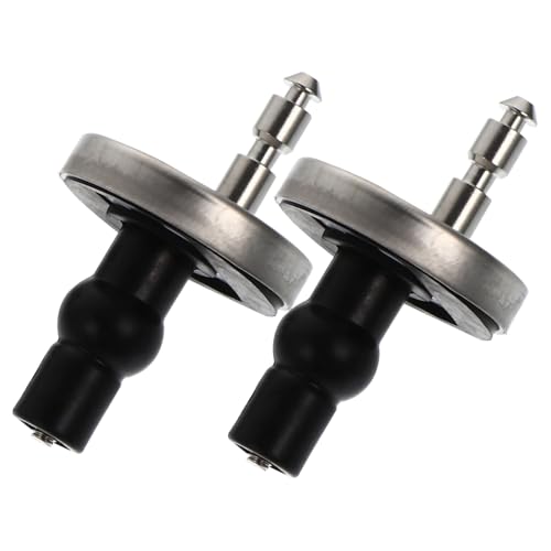 CLISPEED Toilettensitz Befestigungssatz Edelstahl Wc Sitz Scharniere Quick Release Ersatzteile Einfache Montage Langlebig Kompatibel für Toilettendeckel Reparatur von CLISPEED