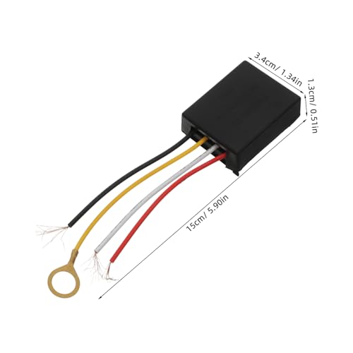 CLISPEED Touch Light Schalter Sensibles Touch steuerungsmodul für Lampen mit Stufenloser Helligkeitsanpassung Geeignet für LED Stehlampen und Schreibtischlampen CLISPEED Touch Light Schalter Sensibles Touch steuerungsmodul für Lampen mit Stufenloser Helligkeitsanpassung Geeignet für LED Stehlampen und Schreibtischlampen von CLISPEED