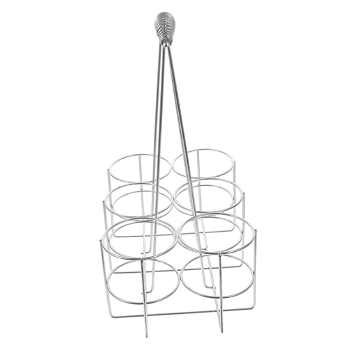 CLISPEED Tragbarer Bierflaschenhalter aus Metall Robuster Bierträger für Grillpartys und Outdoor Aktivitäten für Flasche Praktischer Bierkorb mit Stabiler Handhabung CLISPEED Tragbarer Bierflaschenhalter aus Metall Robuster Bierträger für Grillpartys und Outdoor Aktivitäten für Flasche Praktischer Bierkorb mit Stabiler Handhabung von CLISPEED