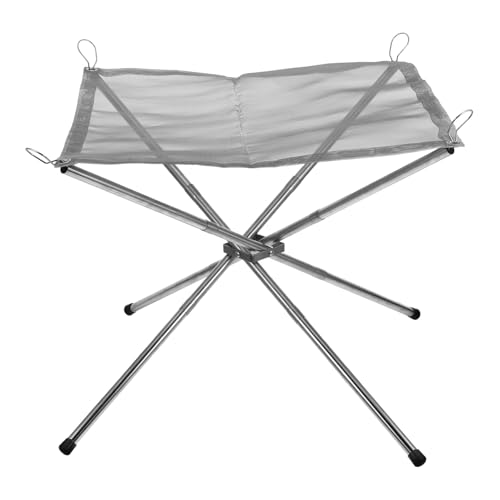 CLISPEED Tragbarer Campingofen Faltbare Feuerstelle für Outdoor Aktivitäten Robust und Leicht zum Grillen für Langlebig und Einfach zu Transportieren CLISPEED Tragbarer Campingofen Faltbare Feuerstelle für Outdoor Aktivitäten Robust und Leicht zum Grillen für Langlebig und Einfach zu Transportieren von CLISPEED