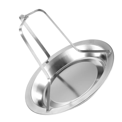 CLISPEED Tragbarer Hähnchenhalter Grillrost Antihaft BBQ Bratenplatte Multifunktional Dickes Design Leicht Zu Reinigen Und Zusammenzubauen Für Picknick Grillen von CLISPEED