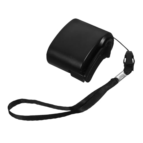 CLISPEED Tragbarer Handkurbelgenerator USB Power Bank mit Roter LED Notbeleuchtung Robustes Kunststoffgehäuse Manuelles Ladegerät für Outdoor Camping Wandern und Notfälle von CLISPEED