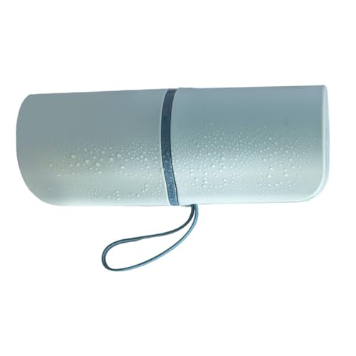 CLISPEED Tragbarer Reise Zahnputzbecher Zahnbürstenhalter mit Ausguss Leicht und Kompakt für Camping Wandern Alltag Hygienische Aufbewahrung für Zahnbürste und Zahnpasta Hellblau CLISPEED Tragbarer Reise Zahnputzbecher Zahnbürstenhalter mit Ausguss Leicht und Kompakt für Camping Wandern Alltag Hygienische Aufbewahrung für Zahnbürste und Zahnpasta Hellblau von CLISPEED