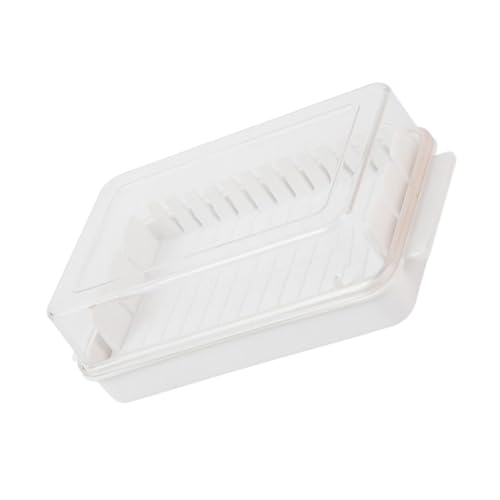 CLISPEED Transparente Butterschneidebox mit Abnehmbarem Schneidebehälter für Butter und Käse Frische Aufbewahrung Bpa Frei Leicht zu Reinigen für Haushalt und Kühlschrank CLISPEED Transparente Butterschneidebox mit Abnehmbarem Schneidebehälter für Butter und Käse Frische Aufbewahrung Bpa Frei Leicht zu Reinigen für Haushalt und Kühlschrank von CLISPEED