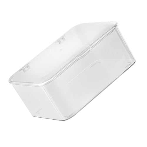 CLISPEED Transparente Stapelbare Kunststoff Aufbewahrungsbox mit Deckel Multifunktionale Kleine Organizer Box für Telefonhüllen Haargummis und Kosmetik Praktische Dekorative Aufbewahrung CLISPEED Transparente Stapelbare Kunststoff Aufbewahrungsbox mit Deckel Multifunktionale Kleine Organizer Box für Telefonhüllen Haargummis und Kosmetik Praktische Dekorative Aufbewahrung von CLISPEED