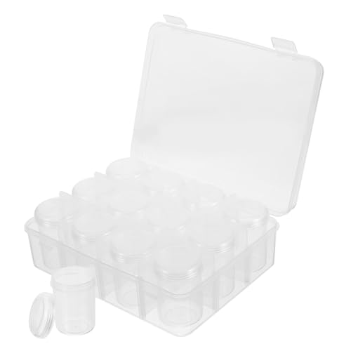 CLISPEED Transparente Stapelbare Schmuck perlen Aufbewahrungsbox aus Robustem Kunststoff mit Dicht Schließendem Verschluss Kompakte DIY Organizer Box für Sichere Aufbewahrung von CLISPEED Transparente Stapelbare Schmuck perlen Aufbewahrungsbox aus Robustem Kunststoff mit Dicht Schließendem Verschluss Kompakte DIY Organizer Box für Sichere Aufbewahrung von von CLISPEED