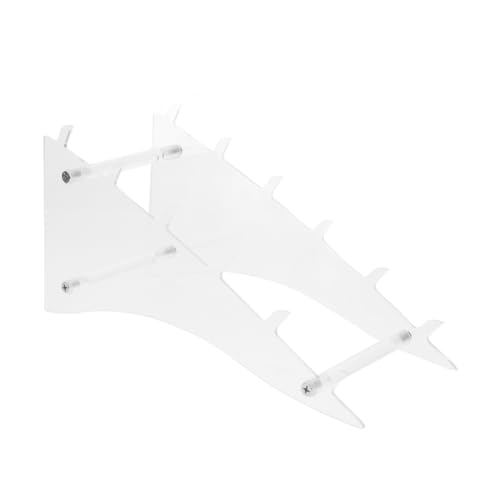 CLISPEED Transparenter Messerhalter Küchenorganizer Messerständer mit Stabilem Design Rutschfest und Robust zur Ordentlichen Aufbewahrung und Präsentation von Messern Am Arbeitsplatz CLISPEED Transparenter Messerhalter Küchenorganizer Messerständer mit Stabilem Design Rutschfest und Robust zur Ordentlichen Aufbewahrung und Präsentation von Messern Am Arbeitsplatz von CLISPEED