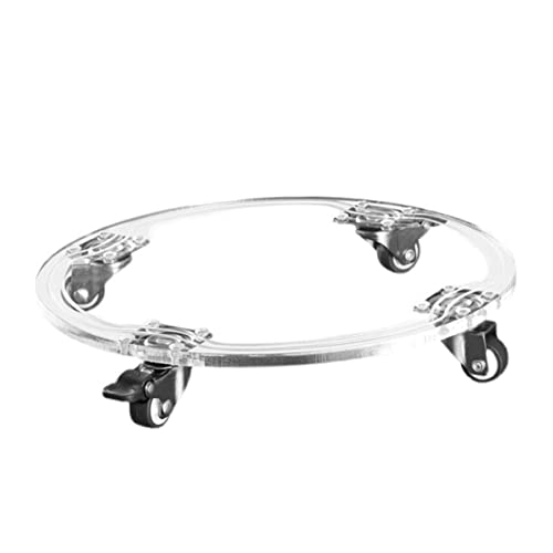 CLISPEED Transparenter Runder Pflanzentopf untersetzer mit Robuster Acryl blumentopfhalter mit Rutschfestem Abschluss Mobiler Pflanzenroller für Innen Außenbereich Praktisches CLISPEED Transparenter Runder Pflanzentopf untersetzer mit Robuster Acryl blumentopfhalter mit Rutschfestem Abschluss Mobiler Pflanzenroller für Innen Außenbereich Praktisches von CLISPEED