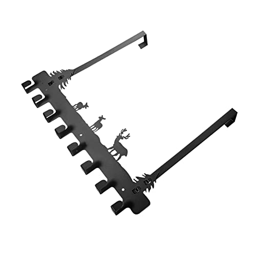CLISPEED Tür Haken Nagelfreier Kleiderhaken aus Robustem Material Einfache Installation Platzsparender Organizer für Jacken Handtücher und Rucksäcke Geeignet für Wohnstile Schwarz CLISPEED Tür Haken Nagelfreier Kleiderhaken aus Robustem Material Einfache Installation Platzsparender Organizer für Jacken Handtücher und Rucksäcke Geeignet für Wohnstile Schwarz von CLISPEED
