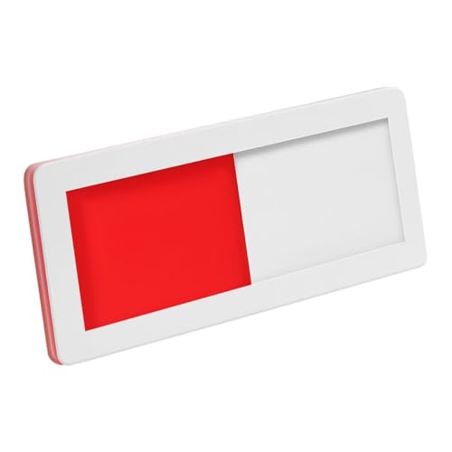 CLISPEED Sichtschutz Schiebetürschild für Besprechungsraum aus Pmma Einfach zu Verschieben für Büro und Konferenzraum Schlichte Design CLISPEED Sichtschutz Schiebetürschild für Besprechungsraum aus Pmma Einfach zu Verschieben für Büro und Konferenzraum Schlichte Design von CLISPEED