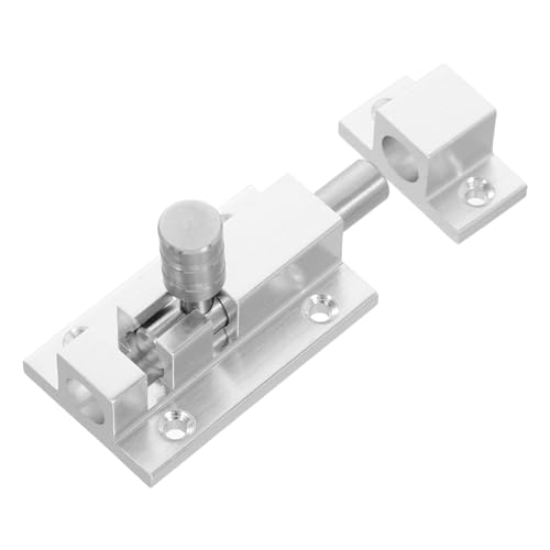 CLISPEED Türschloss Türschlittenriegel Schiebetürriegel Riegelschloss Riegel Türschlösser Riegel Tür Badezimmer -Partition -Hardware Seitenschraubenriegel Aluminiumlegierung Silber CLISPEED Türschloss Türschlittenriegel Schiebetürriegel Riegelschloss Riegel Türschlösser Riegel Tür Badezimmer -Partition -Hardware Seitenschraubenriegel Aluminiumlegierung Silber von CLISPEED