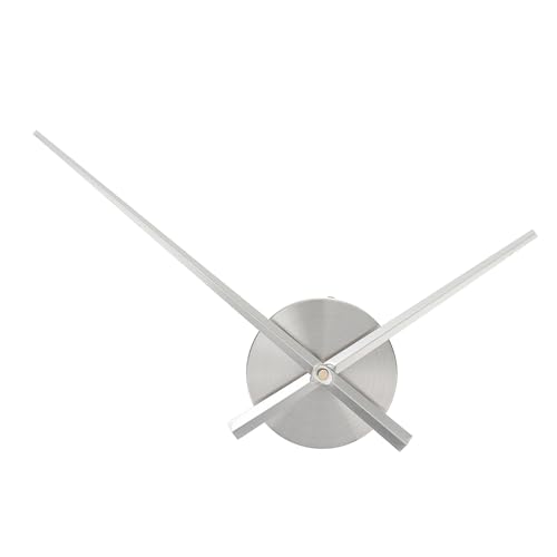 CLISPEED Uhrwerk Ersatz mit Batteriebetriebenem Mechanismus und Metall Zeigern Präzises DIY Wanduhr Reparatur Kit für Wohnzimmer und Schlafzimmer Leicht zu Montieren Langlebig und von CLISPEED