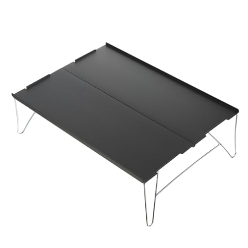 CLISPEED Ultraleichter Camping Klapptisch aus Robustem Aluminiumlegierung Tragbarer Picknick und Grilltisch Platzsparend Faltbar für Outdoor Wandern Angeln und Strand Kleines Praktisches CLISPEED Ultraleichter Camping Klapptisch aus Robustem Aluminiumlegierung Tragbarer Picknick und Grilltisch Platzsparend Faltbar für Outdoor Wandern Angeln und Strand Kleines Praktisches von CLISPEED