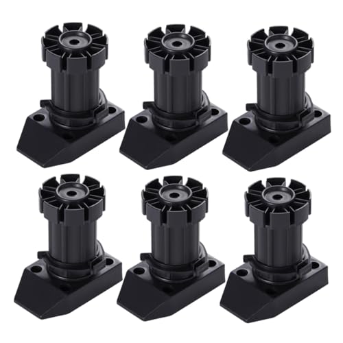 CLISPEED Verstellbare Möbelfüße Schwarz Abs Kunststoff Höhenverstellbare Sofa und Schrankbeine mit Clip für Wohnzimmer Möbelstützen CLISPEED Verstellbare Möbelfüße Schwarz Abs Kunststoff Höhenverstellbare Sofa und Schrankbeine mit Clip für Wohnzimmer Möbelstützen von CLISPEED
