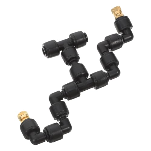 CLISPEED Verstellbare Nebeldüse für Terrarien und Gartenbewässerung Feiner Sprühnebel für Pflanzenbefeuchtung Reptilienfreundliches Kühlsystem Anschlusskompatibilität Einfache Installation von CLISPEED