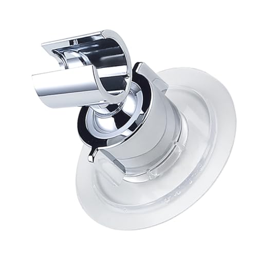 CLISPEED Verstellbarer Duschkopfhalter ohne Bohren mit Starkem Haftkleber Transparentes Langlebiges Duschbrause Wandhalterung Einstellbar für Bidet Spray und Handbrause Einfache Montage von CLISPEED