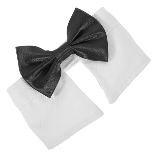 CLISPEED Verstellbares Haustier Katzenhalsband mit Schleife Komfortabler Sicherer Kragen für Kätzchen für Partys Festivals und Festliche Anlässe Süßes Design von CLISPEED