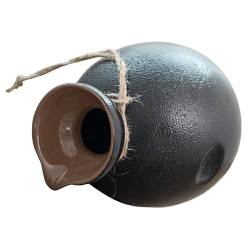 CLISPEED Vintage Keramischer Sake Pot Japanischer Stil Kleiner Servierkrug für Reiswein Hochwertige Keramik Design für Sake und Andere Getränke von CLISPEED