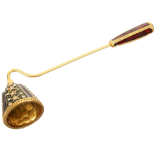 CLISPEED Vintage Kerzenlöscher mit Langem Griff und Funkelndem Stern rhinestone design Langlebiger Zinklegierungs kerzenlöscher zum Sicheren und Stilvollen Löschen von Kerzenflammen CLISPEED Vintage Kerzenlöscher mit Langem Griff und Funkelndem Stern rhinestone design Langlebiger Zinklegierungs kerzenlöscher zum Sicheren und Stilvollen Löschen von Kerzenflammen von CLISPEED