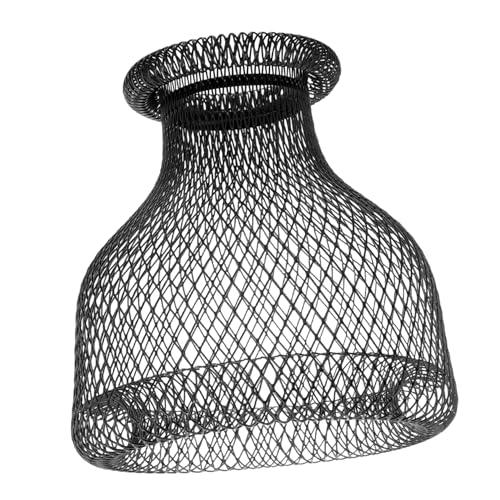 CLISPEED Vintage Metall Lampenschirm Ersatz Schwarzer Drahtgeflecht Lampenschirm für Decken und Wandleuchten mit Mesh Design Dekorativ für Wohnzimmer und Schlafzimmer CLISPEED Vintage Metall Lampenschirm Ersatz Schwarzer Drahtgeflecht Lampenschirm für Decken und Wandleuchten mit Mesh Design Dekorativ für Wohnzimmer und Schlafzimmer von CLISPEED