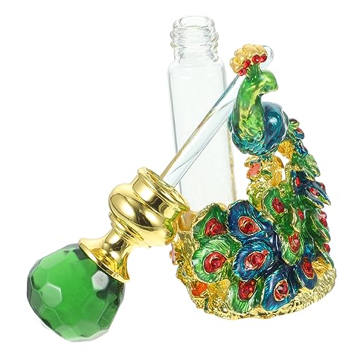 CLISPEED Vintage Parfümflasche Nachfüllbare Glasflasche Für Reisen Klassische Duftflasche Im Antik-Stil Design Für Essenzen Und Dekorative Flasche Für Bad Und Schminktisch von CLISPEED
