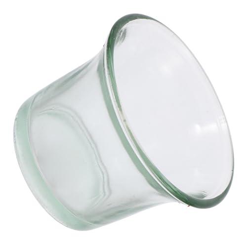 CLISPEED Vogelfutterspender Hängend für Balkon Garten Stilvolle Futterstelle für Kleine Vögel Wetterbeständiger Glasbecher Minimalistisches Design für Outdoor und Fenster von CLISPEED
