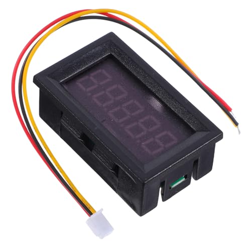 CLISPEED Voltmeter Hochpräzises Spannungsmessgerät für Elektroniklabor Industrie mit Positiv Negativspannungsmessung Einfacher Bedienung und Langlebiger Konstruktion CLISPEED Voltmeter Hochpräzises Spannungsmessgerät für Elektroniklabor Industrie mit Positiv Negativspannungsmessung Einfacher Bedienung und Langlebiger Konstruktion von CLISPEED